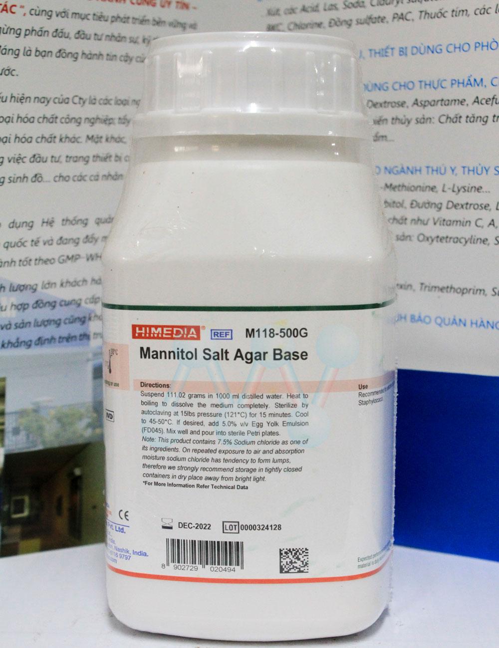 MSA (Mannitol salt agar)