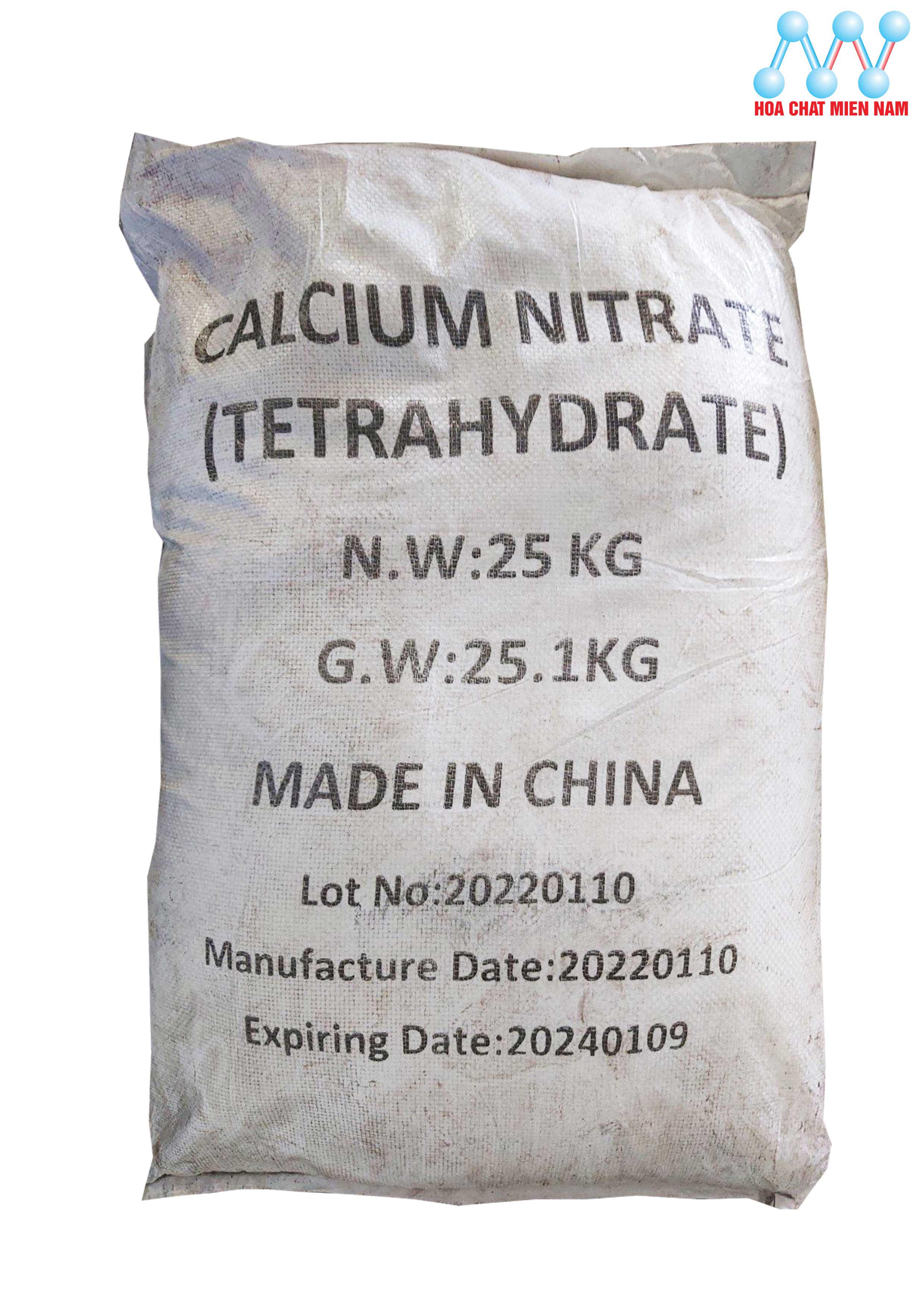 Ca(NO3)2 (Calcium Nitrate)